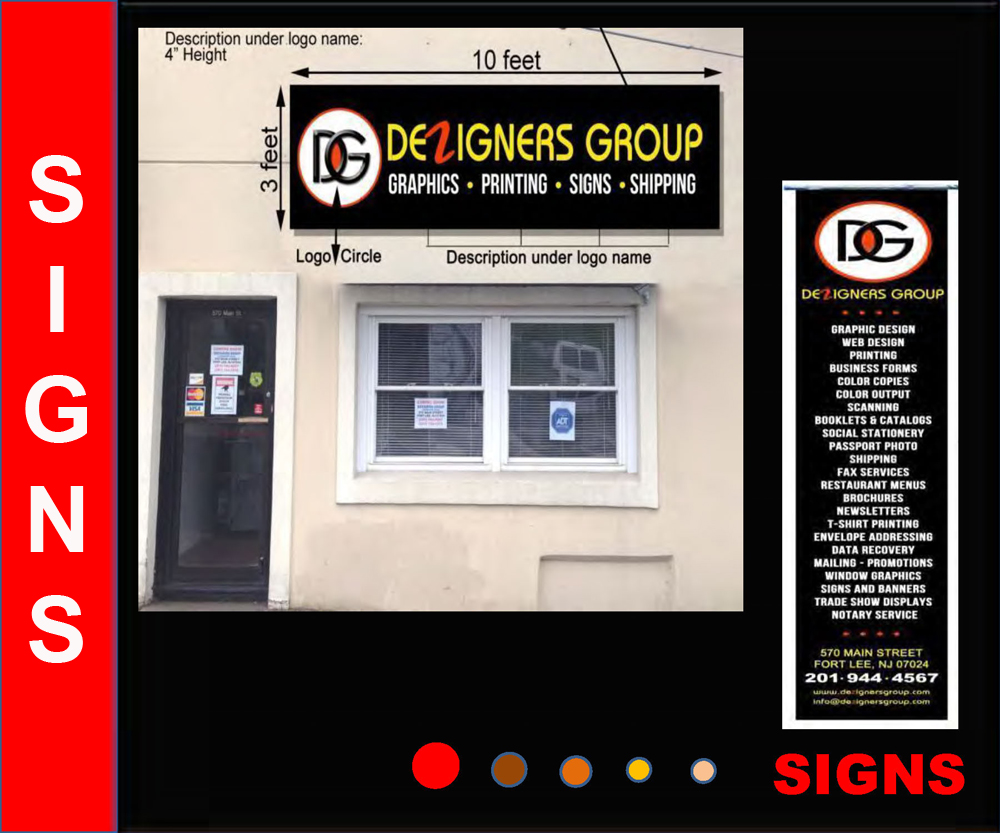 Dezignes Group sign