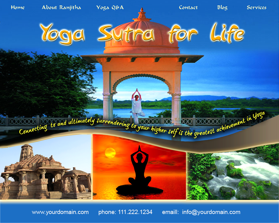Yoga Sutra for Life Website